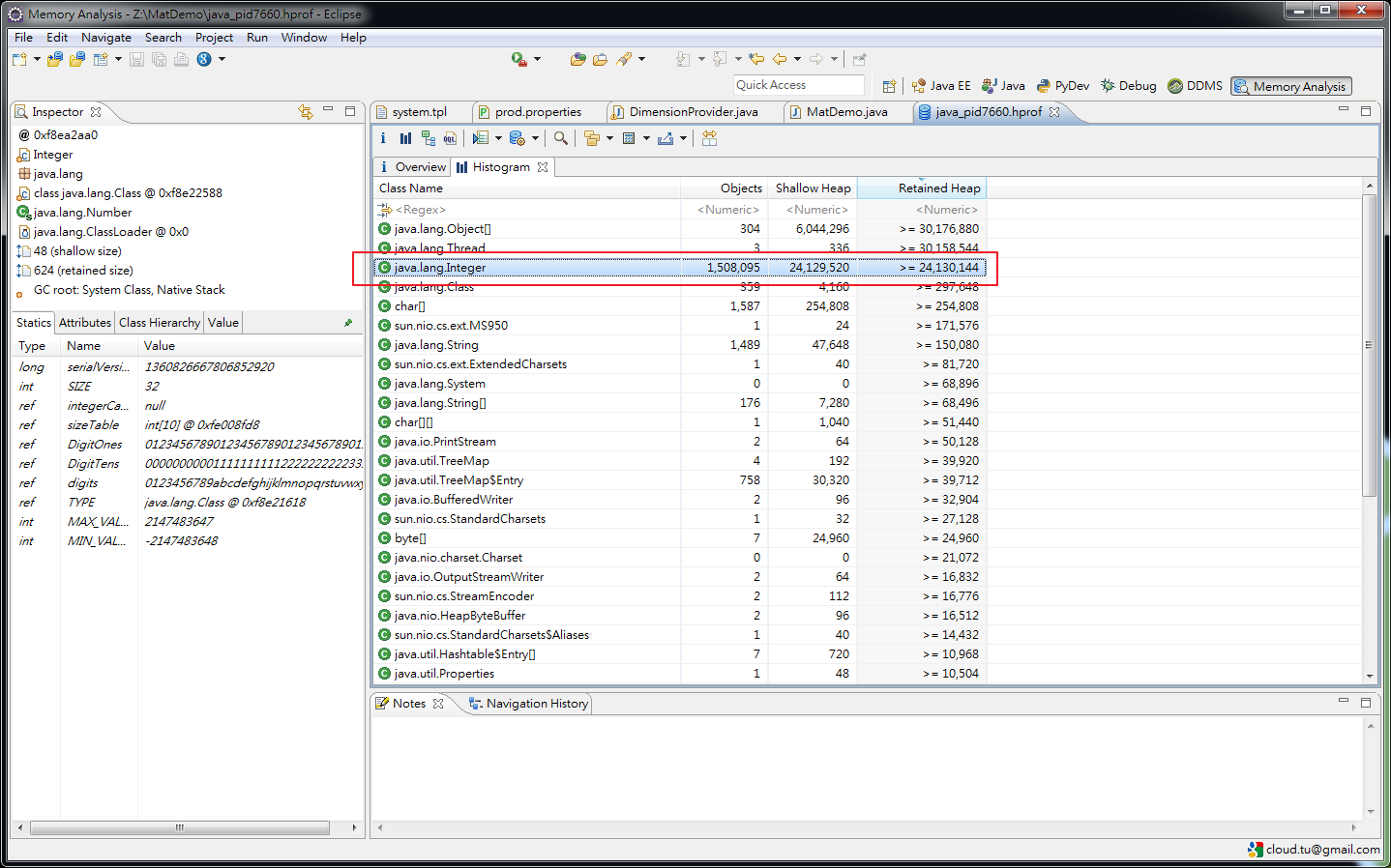 Memory analysis. Memory Analyzer icon. Memory Analyzer ICO.